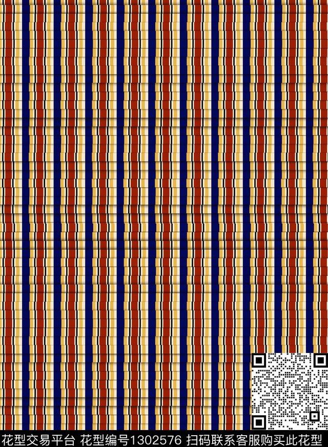 几何波西米亚波点传统印花华亿平台下载（图片编号: 1302576） - 瓦栏（Walan）