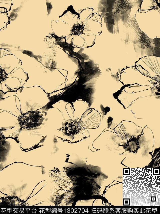 线条女装抽象男装传统印花华亿平台下载（图片编号: 1302704） - 瓦栏（Walan）