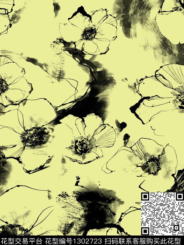 线条女装抽象男装传统印花华亿平台下载（图片编号: 1302723） - 瓦栏（Walan）