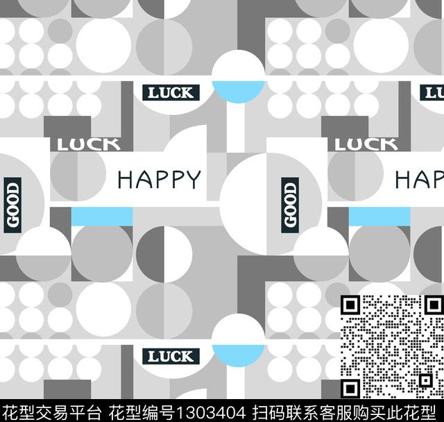 几何格子男装满版花传统印花华亿平台下载（图片编号: 1303404） - 瓦栏（Walan）