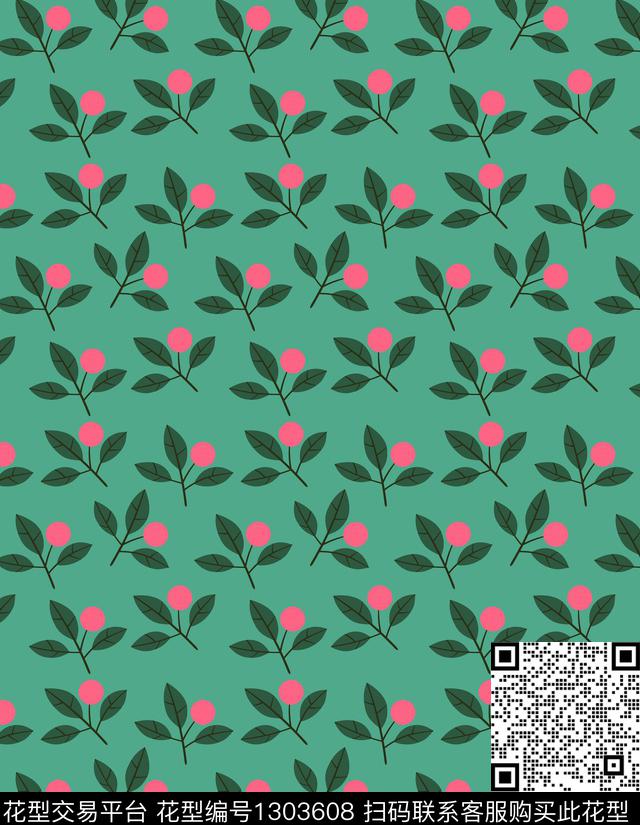 花卉卡通小碎花传统印花华亿平台下载（图片编号: 1303608） - 瓦栏（Walan）