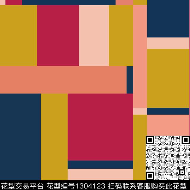 几何潮牌大牌风传统印花华亿平台下载（图片编号: 1304123） - 瓦栏（Walan）