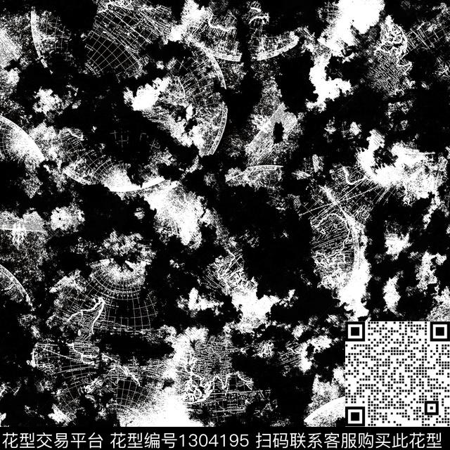 抽象男装传统印花华亿平台下载（图片编号: 1304195） - 瓦栏（Walan）