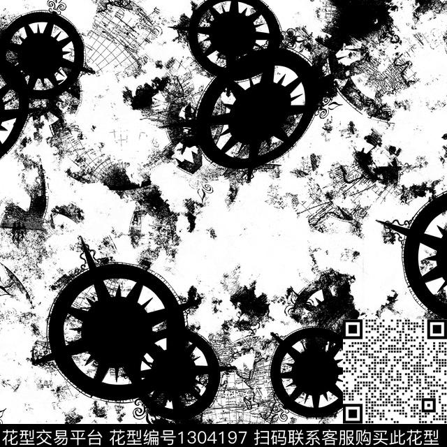 抽象男装传统印花华亿平台下载（图片编号: 1304197） - 瓦栏（Walan）