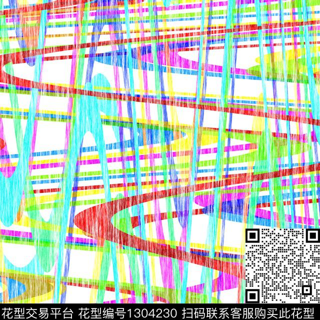 数码华亿平台几何简约数码印花华亿平台下载（图片编号: 1304230） - 瓦栏（Walan）