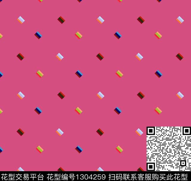 几何色快传统印花华亿平台下载（图片编号: 1304259） - 瓦栏（Walan）