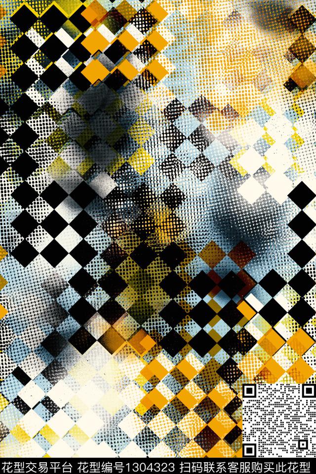 运动服抽象男装户外数码印花华亿平台下载（图片编号: 1304323） - 瓦栏（Walan）