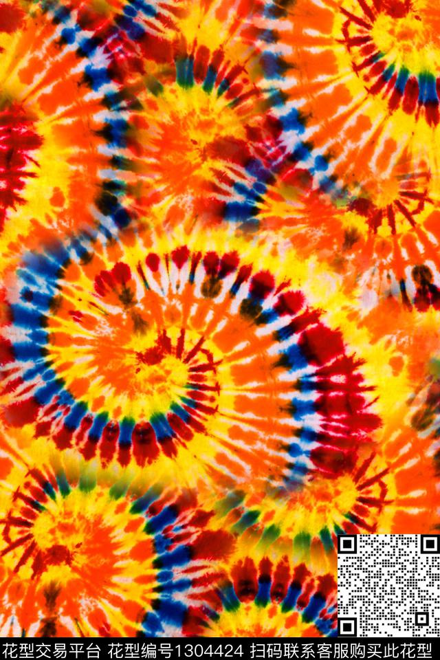 几何炫彩抽象数码印花华亿平台下载（图片编号: 1304424） - 瓦栏（Walan）