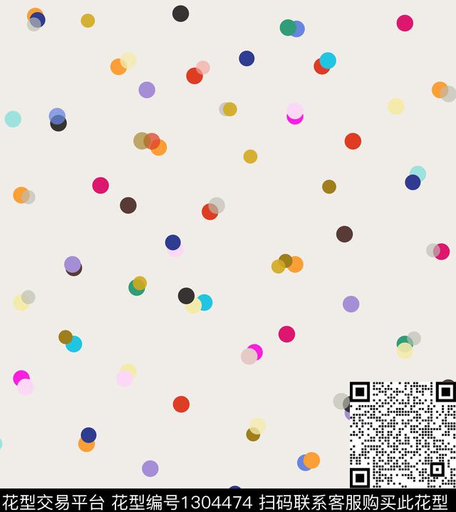 撞色几何复古传统印花华亿平台下载（图片编号: 1304474） - 瓦栏（Walan）