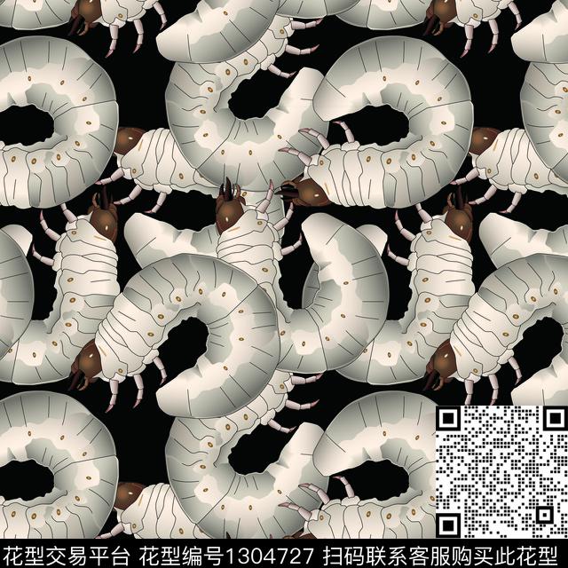 动物女装昆虫传统印花华亿平台下载（图片编号: 1304727） - 瓦栏（Walan）