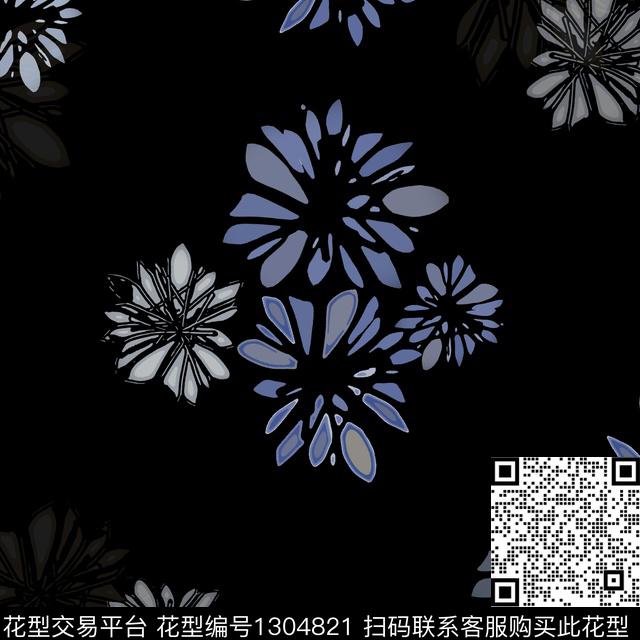 花卉小碎花男装休闲花卉传统印花华亿平台下载（图片编号: 1304821） - 瓦栏（Walan）