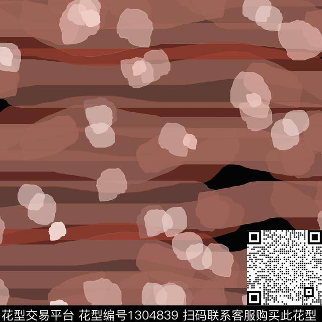 几何波点条纹图案数码印花华亿平台下载（图片编号: 1304839） - 瓦栏（Walan）