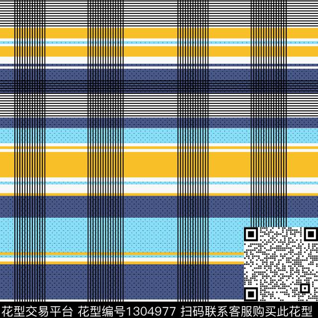 几何格子男装传统印花华亿平台下载（图片编号: 1304977） - 瓦栏（Walan）