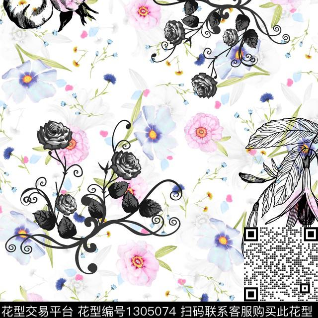 女装外单内单数码印花华亿平台下载（图片编号: 1305074） - 瓦栏（Walan）