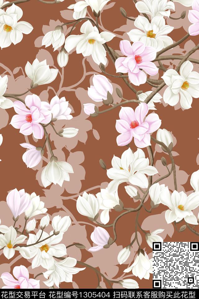 床品女装花卉数码印花华亿平台下载（图片编号: 1305404） - 瓦栏（Walan）