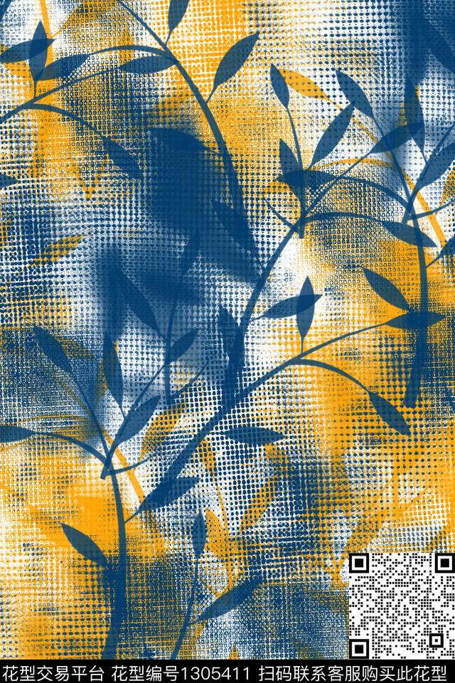 运动服花卉抽象男装传统印花华亿平台下载（图片编号: 1305411） - 瓦栏（Walan）