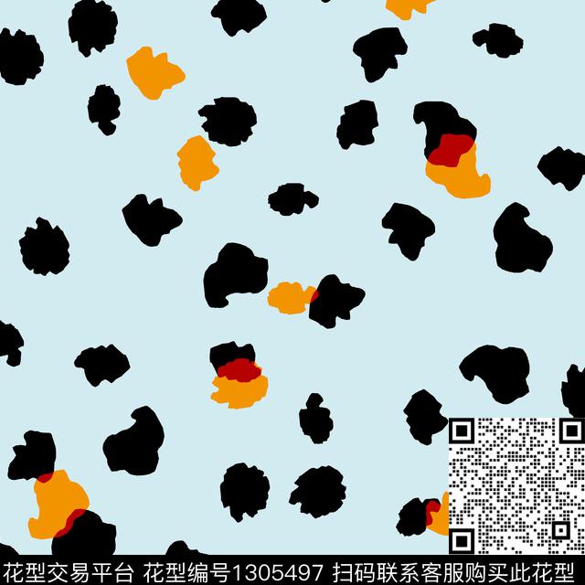 几何女装波点传统印花华亿平台下载（图片编号: 1305497） - 瓦栏（Walan）