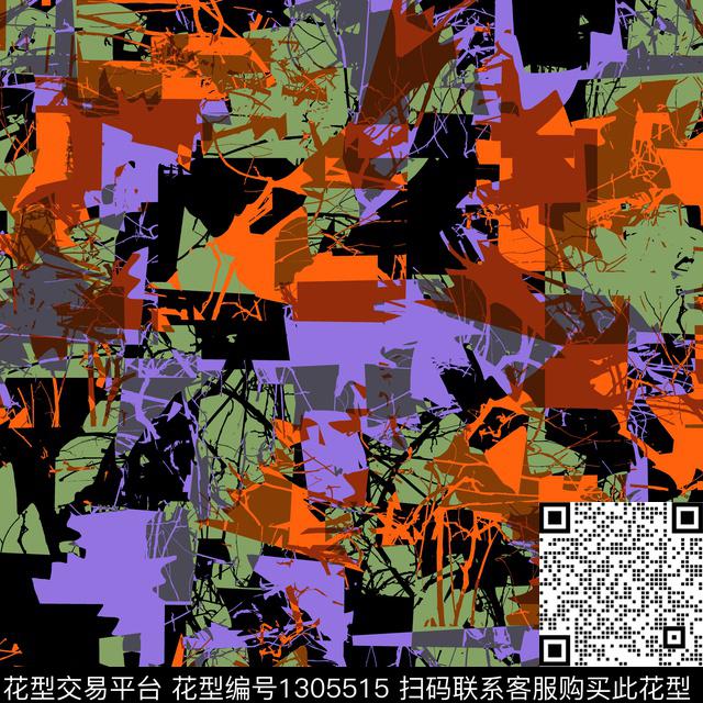 几何女装男装传统印花华亿平台下载（图片编号: 1305515） - 瓦栏（Walan）