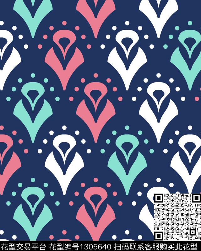 床品传统印花华亿平台下载（图片编号: 1305640） - 瓦栏（Walan）