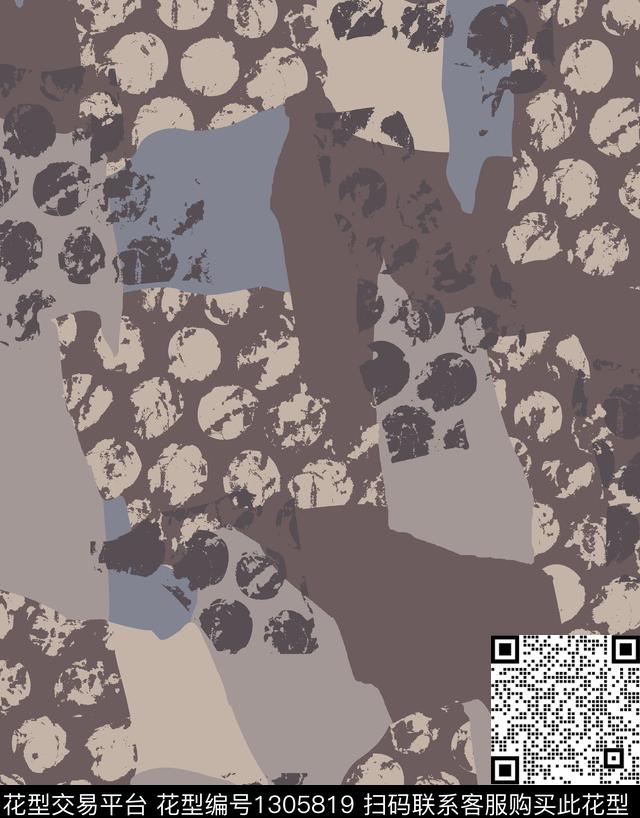 炫彩几何简约传统印花华亿平台下载（图片编号: 1305819） - 瓦栏（Walan）