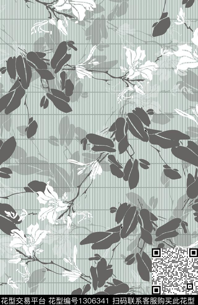 几何写意满版散花数码印花华亿平台下载（图片编号: 1306341） - 瓦栏（Walan）