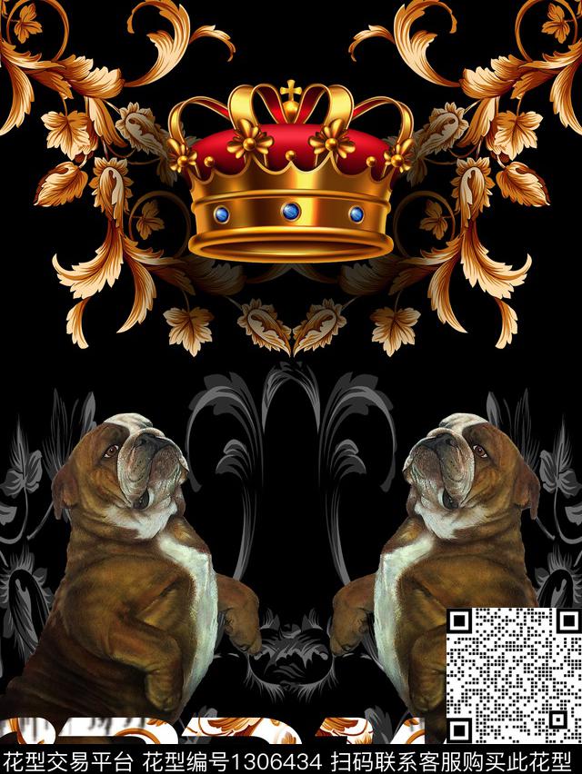 狗男T潮牌男装华亿平台数码印花华亿平台下载（图片编号: 1306434） - 瓦栏（Walan）