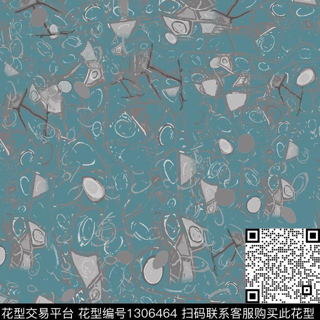 男装抽象肌理图案传统印花华亿平台下载（图片编号: 1306464） - 瓦栏（Walan）