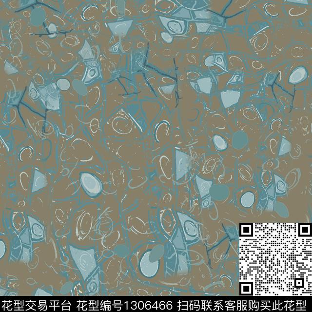 男装抽象肌理图案传统印花华亿平台下载（图片编号: 1306466） - 瓦栏（Walan）