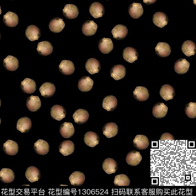 水彩抽象波点数码印花华亿平台下载（图片编号: 1306524） - 瓦栏（Walan）