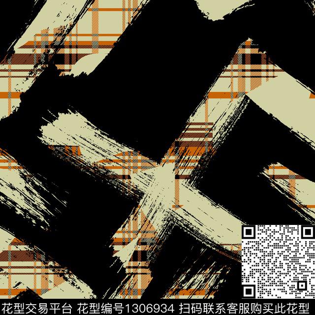 纸印花男装满版花男装格子传统印花华亿平台下载（图片编号: 1306934） - 瓦栏（Walan）