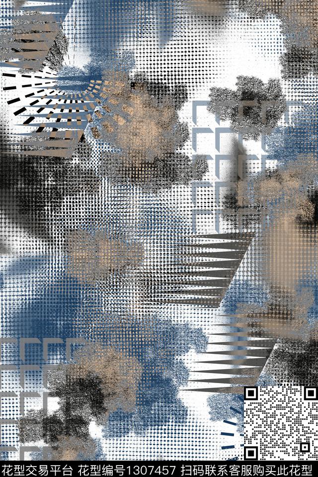 运动服纹理抽象男装传统印花华亿平台下载（图片编号: 1307457） - 瓦栏（Walan）
