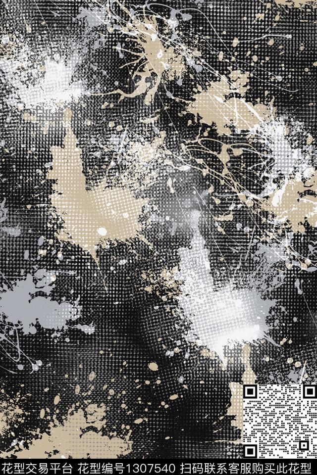 运动服纹理抽象男装传统印花华亿平台下载（图片编号: 1307540） - 瓦栏（Walan）