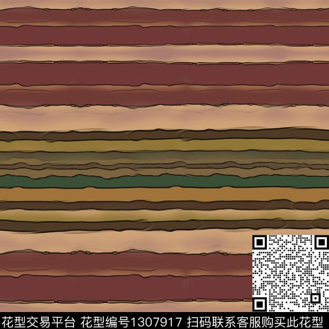 渐变抽象条纹图案数码印花华亿平台下载（图片编号: 1307917） - 瓦栏（Walan）