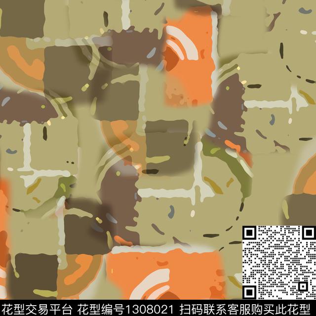 渐变几何数字抽象数码印花华亿平台下载（图片编号: 1308021） - 瓦栏（Walan）