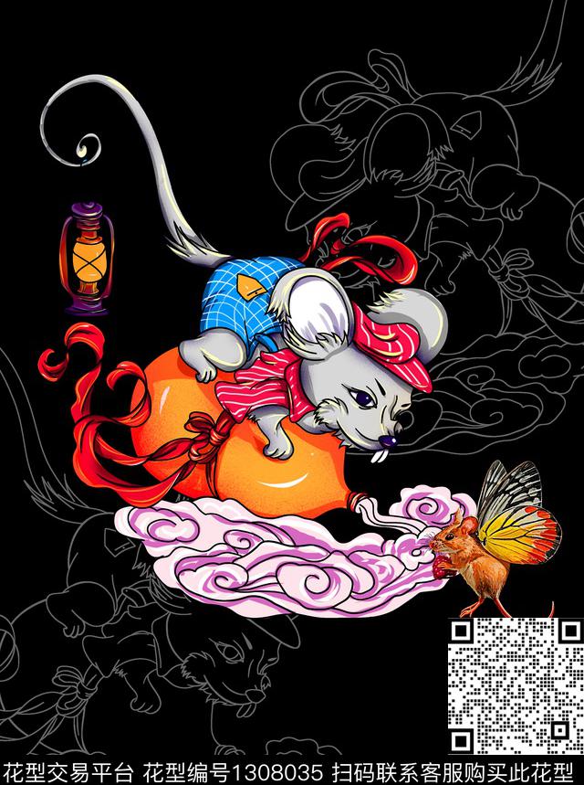 童装动物创意数码印花华亿平台下载（图片编号: 1308035） - 瓦栏（Walan）