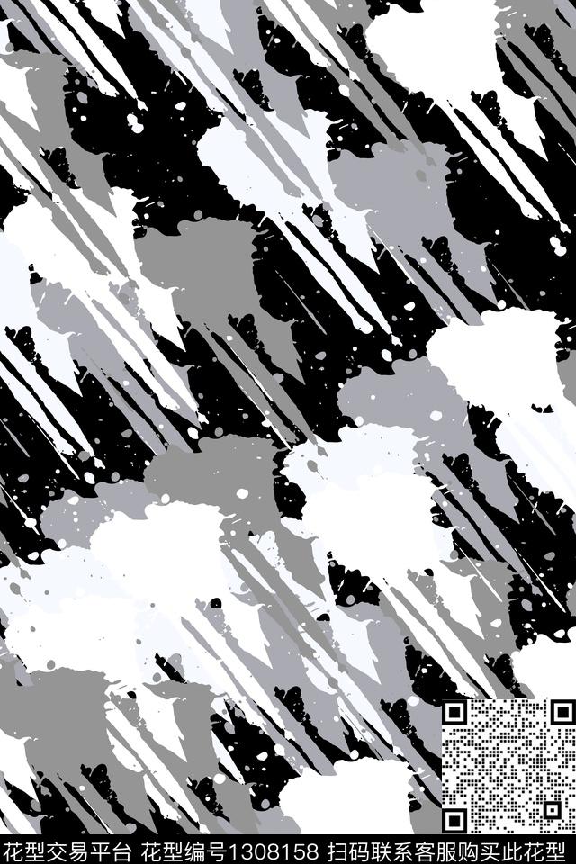 运动服抽象男装户外传统印花华亿平台下载（图片编号: 1308158） - 瓦栏（Walan）