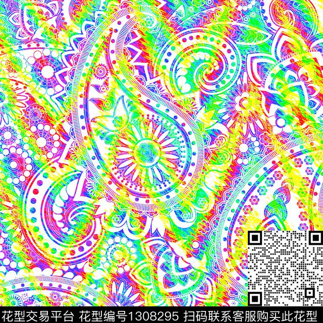 数码华亿平台几何数码印花华亿平台下载（图片编号: 1308295） - 瓦栏（Walan）