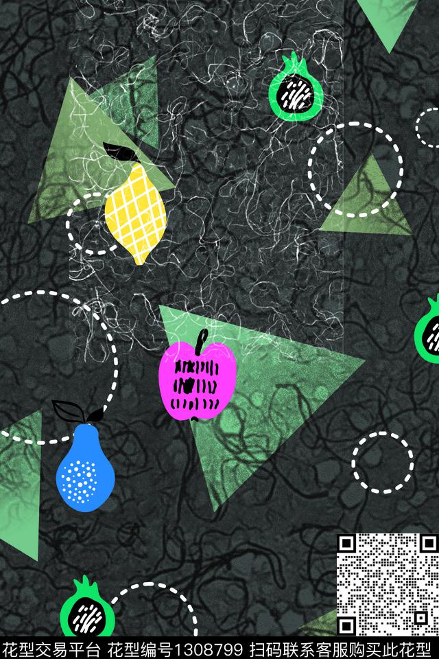 几何传统印花华亿平台下载（图片编号: 1308799） - 瓦栏（Walan）