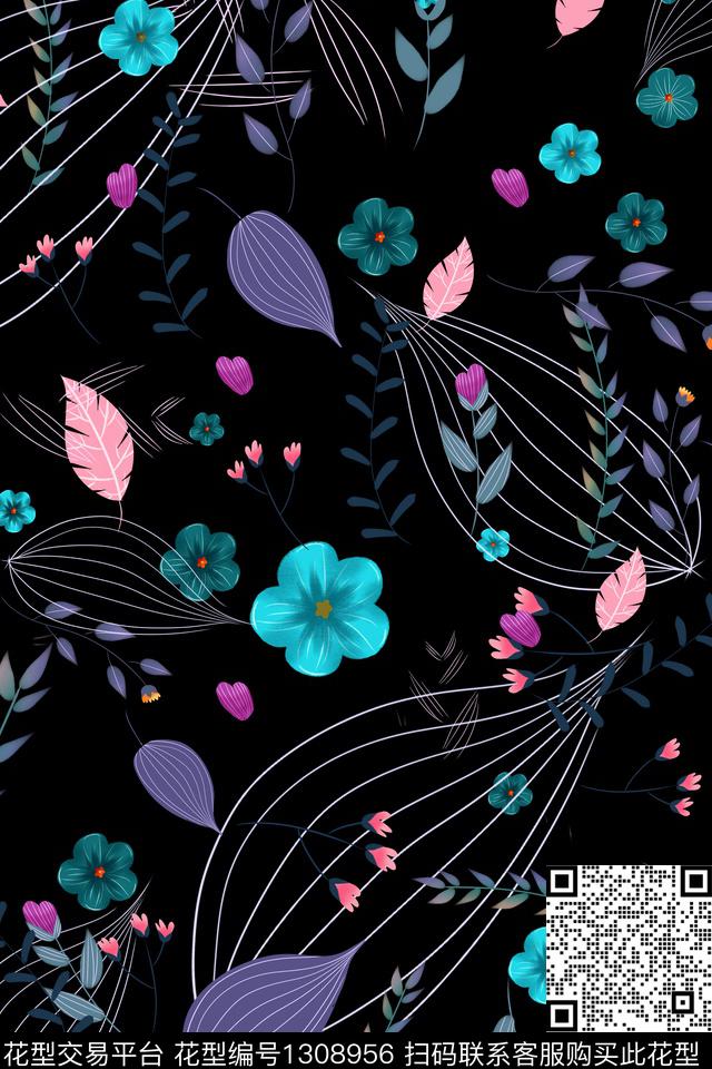 颜色唐装绿色数码印花华亿平台下载（图片编号: 1308956） - 瓦栏（Walan）