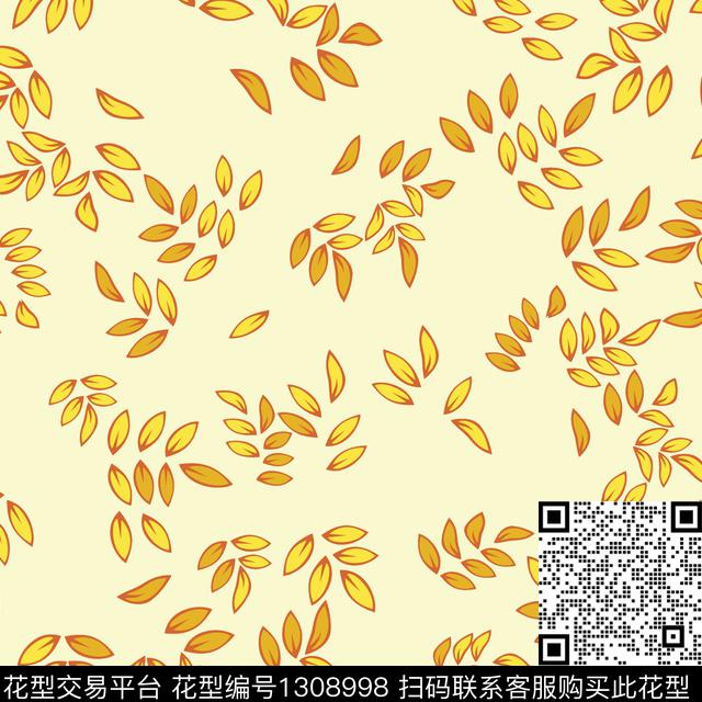 花卉满版散花大牌风传统印花华亿平台下载（图片编号: 1308998） - 瓦栏（Walan）