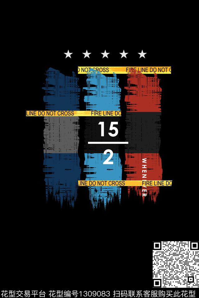 男装休闲风数码印花华亿平台下载（图片编号: 1309083） - 瓦栏（Walan）