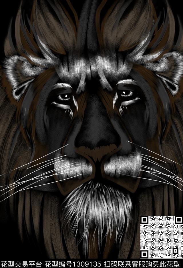 定位花狮子简欧数码印花华亿平台下载（图片编号: 1309135） - 瓦栏（Walan）