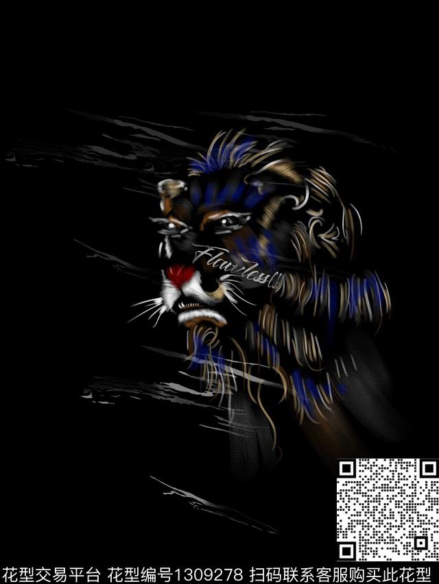 定位花狮子简欧数码印花华亿平台下载（图片编号: 1309278） - 瓦栏（Walan）