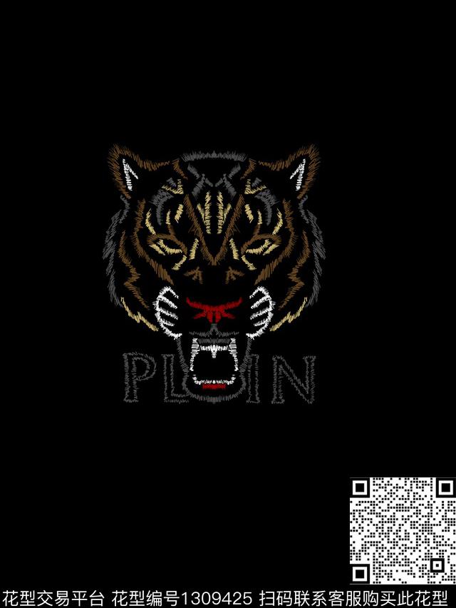 定位花简欧大牌风数码印花华亿平台下载（图片编号: 1309425） - 瓦栏（Walan）