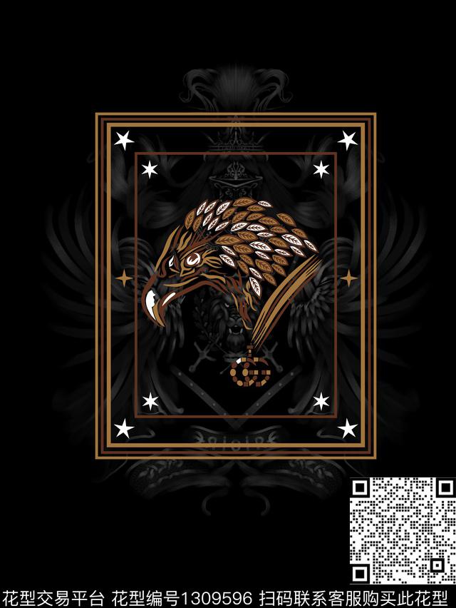 定位花动物大牌风数码印花华亿平台下载（图片编号: 1309596） - 瓦栏（Walan）