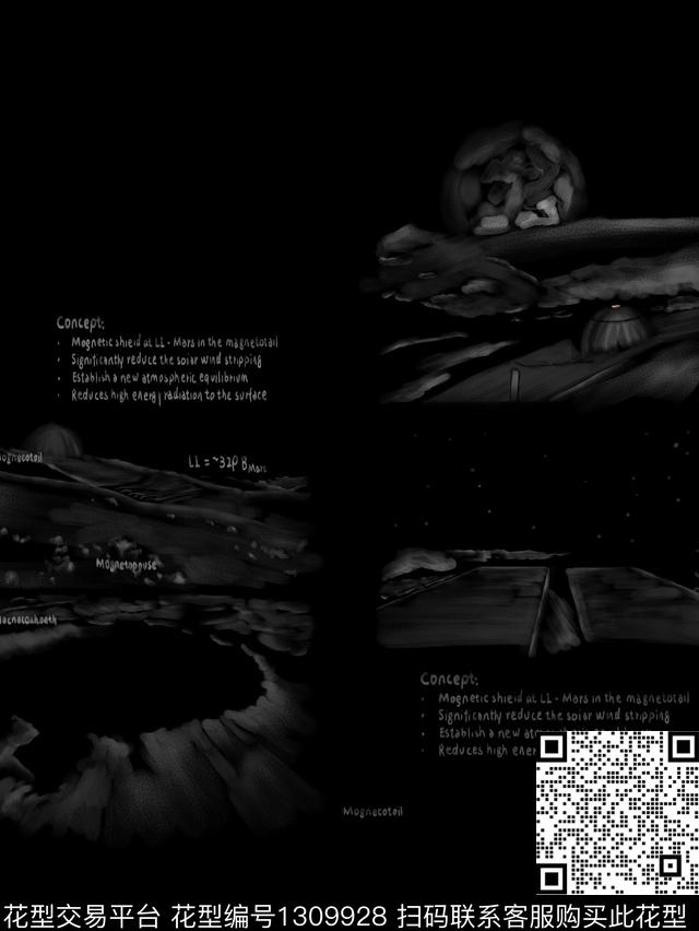 定位花科技手绘数码印花华亿平台下载（图片编号: 1309928） - 瓦栏（Walan）