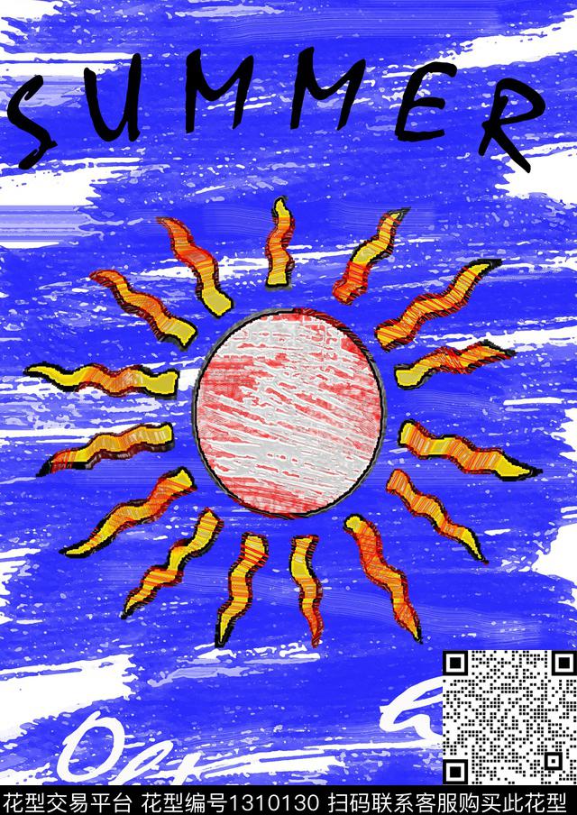 颜色蓝色标签1数码印花华亿平台下载（图片编号: 1310130） - 瓦栏（Walan）