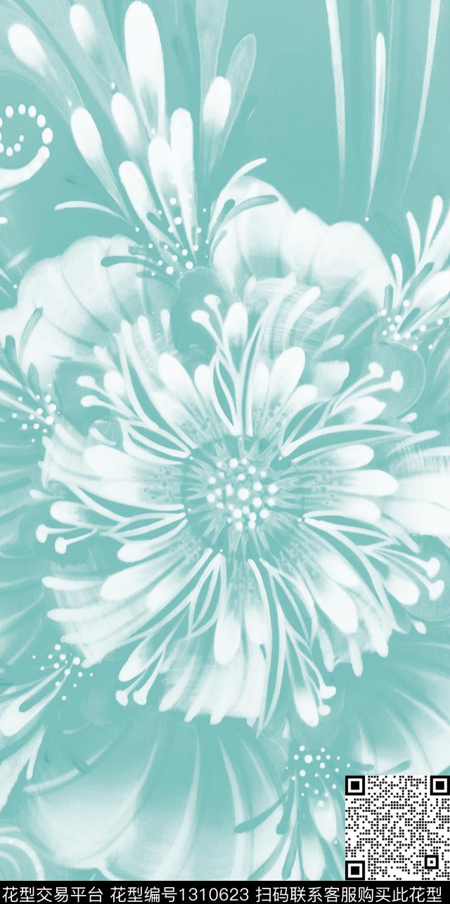 国画数码印花华亿平台下载（图片编号: 1310623） - 瓦栏（Walan）