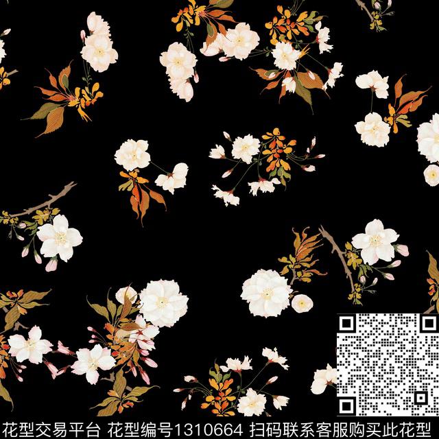 纸印花简约女装数码印花华亿平台下载（图片编号: 1310664） - 瓦栏（Walan）