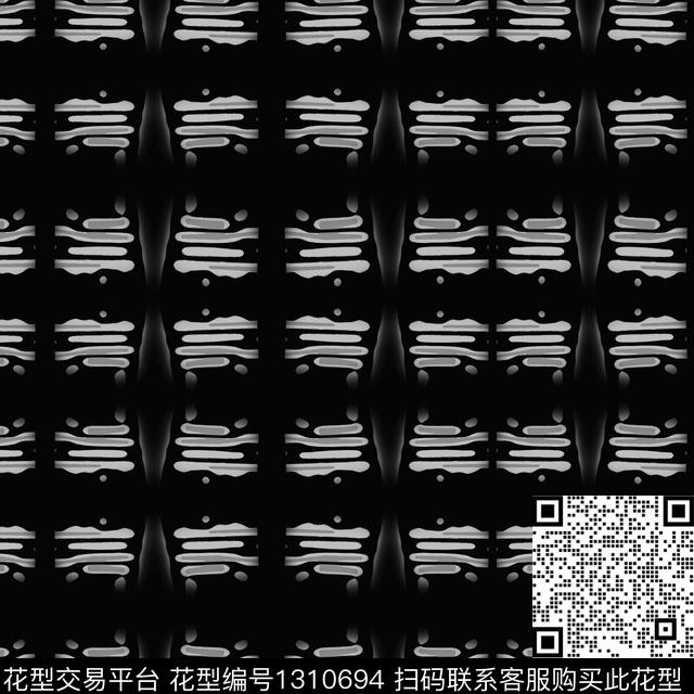 男装休闲花卉手绘线条笔触条纹图案数码印花华亿平台下载（图片编号: 1310694） - 瓦栏（Walan）